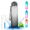 1 Litre Botellas Plastics Eco Friendly Water Bottle Biodegradable Jug Tritan Plastic Water Bottles