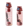 Eco Friendly Bottles Sport Plastic Gradient Cold Water Bottle