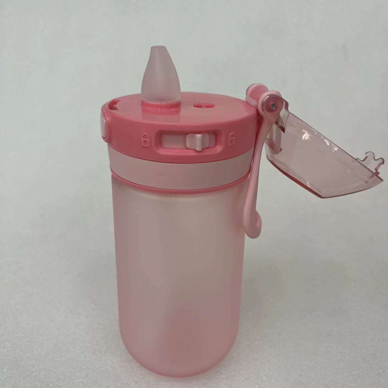 27oz/800ml Daily Water Bottle With Soft Straw & Handle Children Bottle
