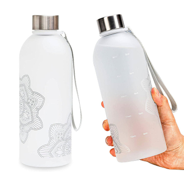 Bpa Free Botellas De Agua Personalizadas De Plastico 600 Ml 600Ml Tritan Frosted Drinking Bottle Plastic Water Bottle for Girls