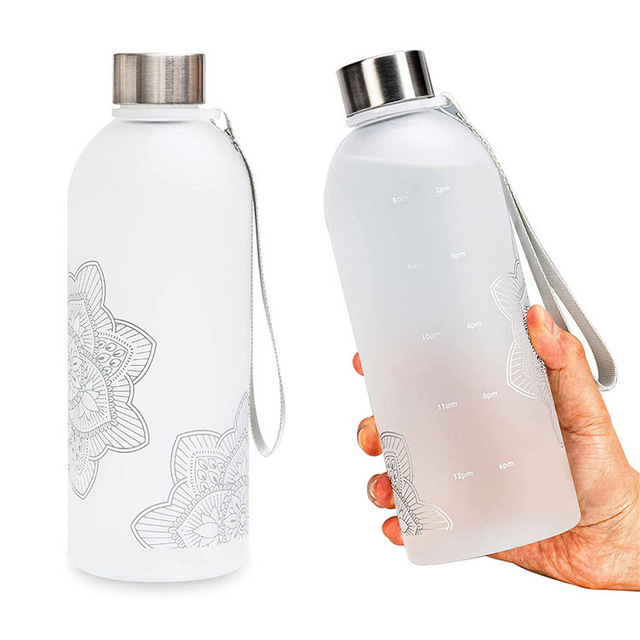 Bpa Free Botellas De Agua Personalizadas De Plastico 600 Ml 600Ml Tritan Frosted Drinking Bottle Plastic Water Bottle for Girls