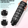 32oz Water Bottle with Time Marker Leakproof BPA Free Frosted Plastic Drinking Water Bottle with Straw