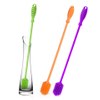 Multifunction Wine Bottle Long Handle Cleaning Brush Washer Cleaner Washing Silicone Soft Brush