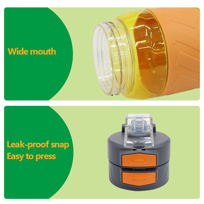 1L High Appearance Level Anti-Fall Anti-Slip Outdoor Sports Mountain Climbing Fitness Portable Practical Plastic Water Cup