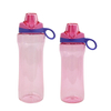 High Quality 650Ml Leakproof Portable Transparent School Cute BPA FREE TRITAN Plastic Water Bottles With Handle