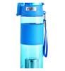 650 ml BPA Free Custom Plastic Hydrogen Rich Water Alkaline Water Bottle with Filter & Strap