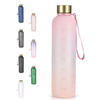 Free Shipping Water Bottle With Time Marker 32 OZ, 1 Liter, Water Bottles
