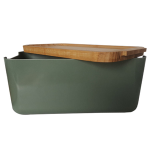 2020 Hot Sale Bamboo Fiber Food Storage Container Bread Box