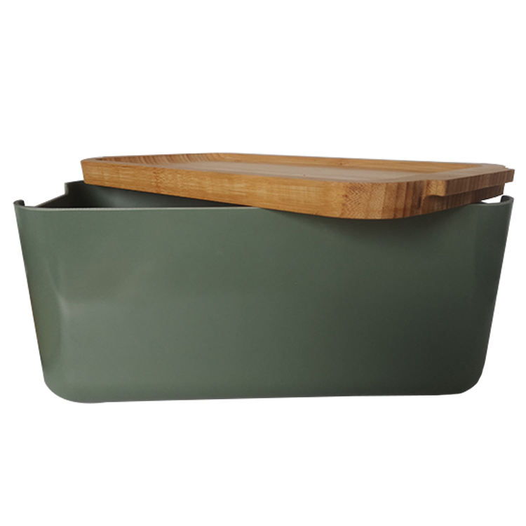 2020 Hot Sale Bamboo Fiber Food Storage Container Bread Box