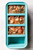 Hot Selling Freeze Soup or Sauce Makes 4 Perfect 1cup Portions Large Silicone Tray with Lid