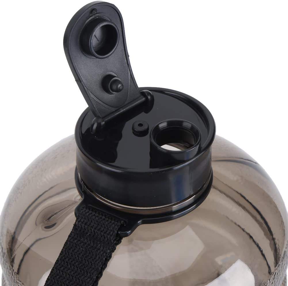 Half Gallon Water Bottle Sports Gym Bottle With Handle BPA Free Customizable Outdoor Plastic Water Bottle