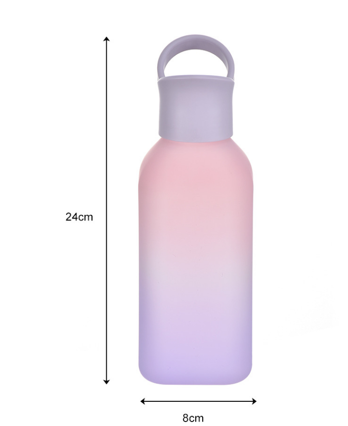 32oz BPA Free Cup Warm Color Large Capacity Travel Essential Plastic Bottle With Handle Custom Bottle Color and Your logo