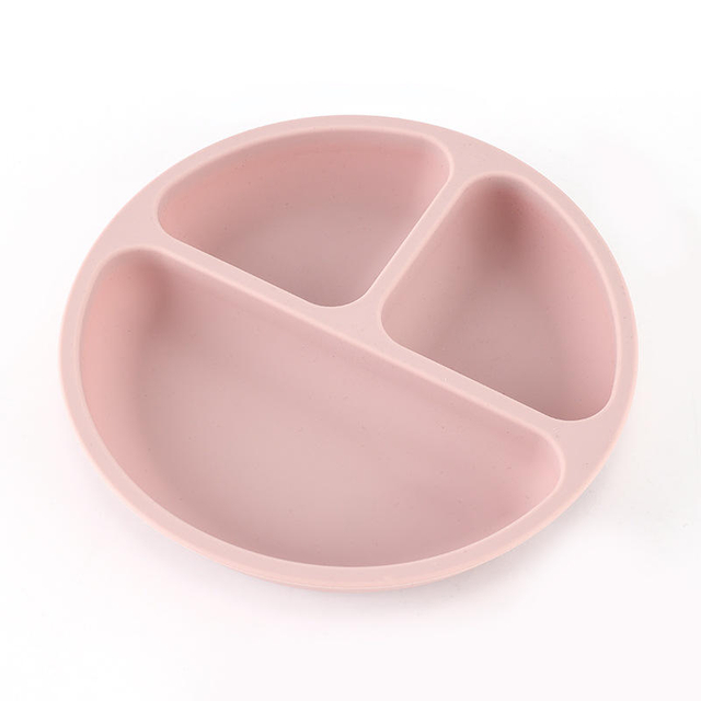 BPA Free Silicone Unbreakable Placemat Washable Baby Feeding Plate