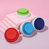 Silicone Folding Coffee Cup Portable Travel Reusable Collapsible Drink Bottle With Lids