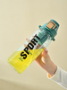700ML Plastic Outdoor Gym Frosted Tritan Sports Water Bottle With One-Button Flip Lid and Tea Refuser
