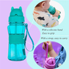 550ml Professional Factory Leak Proof With Sippy Water Cup Reusable With a Lanyard Plastic Water Bottle