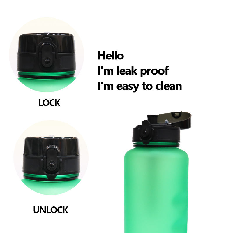 1500ML Outdoor Sports Water Jar PP Plastic Fitness Water Cup Traveling Water Bottle for Gym