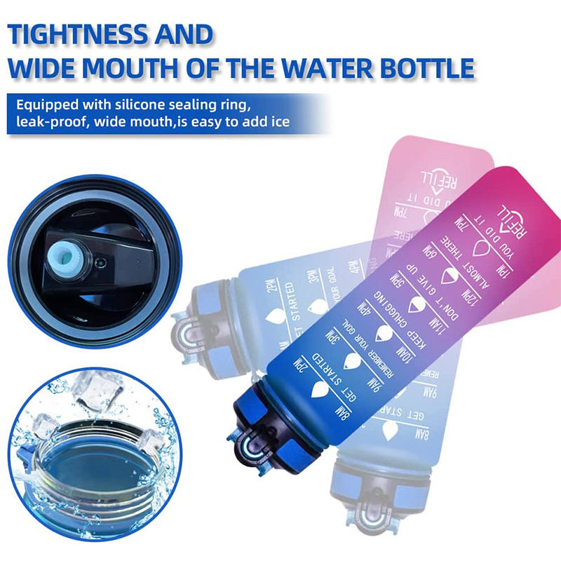 Wholesale Customize Bpa Free 1000ml 1L 32 oz 1 Gallon Plastic Tritan Water Bottle