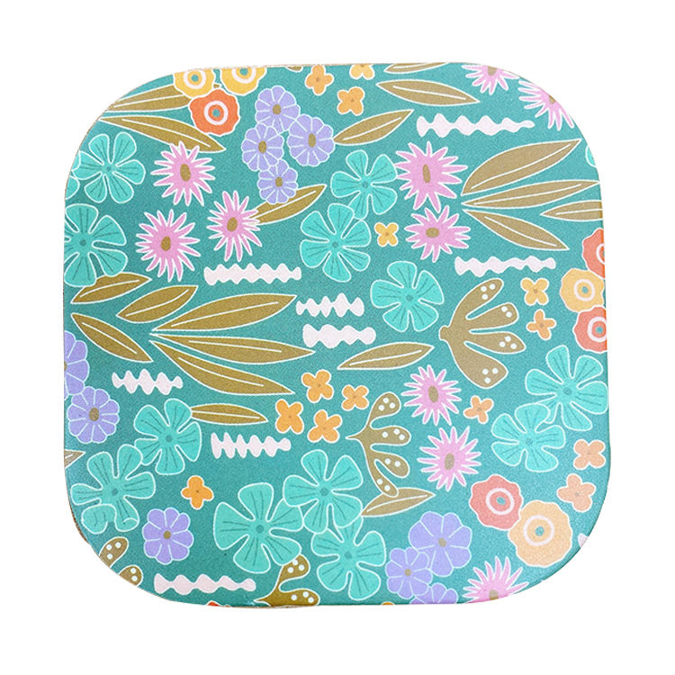 Coaster Washable Reusable Biodegradable Bamboo Fiber Cup Mat