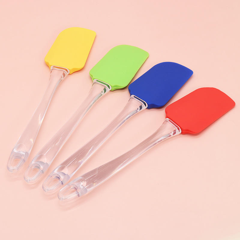 BPA Free Baking Pastry Cake Tool Silicone Spatula With Plastic Handle