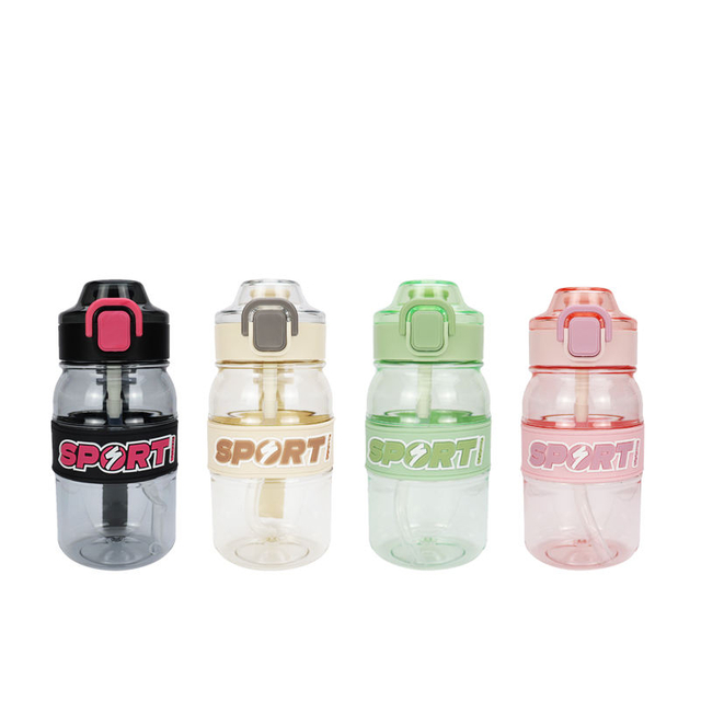 2025 New Design Wholesale 600Ml PETG Plastic Gym Drink Bottle Sports Water Bottle
