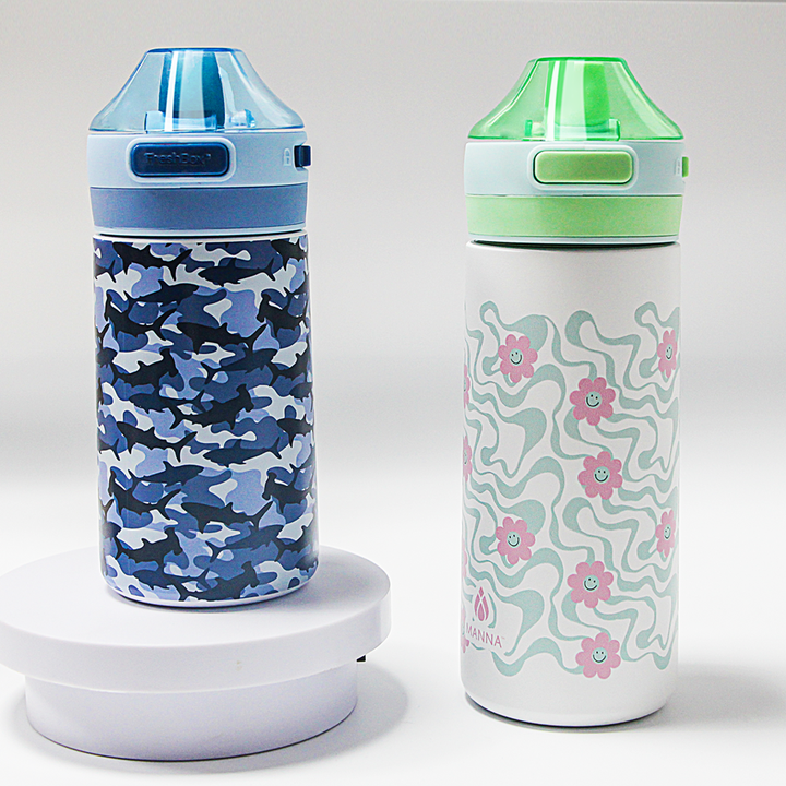 Best Seller 350ML Double Wall Insulated Vacuum Kids Water Bottle Big Mouth Unisex 16oz Drinking Vasos