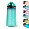 450ML WATER BOTTLE Custom Logo BPA Free 450ml Gym Water Bottles for Sports with Straw