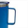 16oz New Custom Color Office Coffee Stainless Steel Mug with Lid Handle Reusable Double Wall Insulated Tumbler