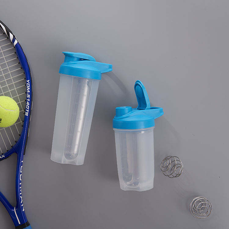 Customize 24oz Plastic Shaker Bottle BPA Free Sport Gym Leakproof Protein Shaker Bottle with Stainless Steel Ball