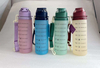 Food Grade 2L Silicone Environment Folding Leak Proof Private Label Water Bottle