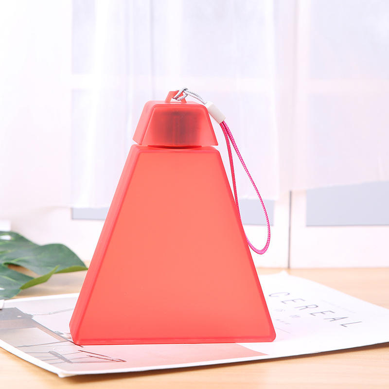 Plastic Pyramid Shape Water Bottle, Triangle Water Bottle