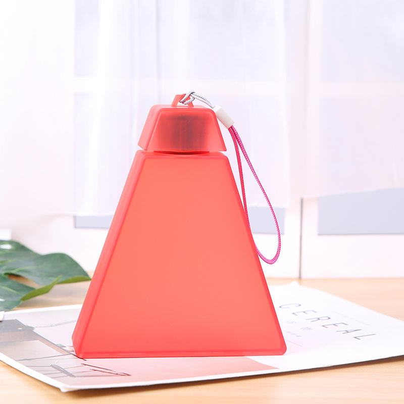 Plastic Pyramid Shape Water Bottle, Triangle Water Bottle