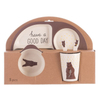 Reusable Eco-friendly Bamboo Fiber Feeding Set Tableware Set