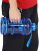 2.2L Half Gallon Water Bottle Sports Gym Bottle with Handle BPA Free Customizable Portable Water Bottle
