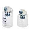 Large Capacity Gym Fruit Plastic Water Bottle Camping Custom logo