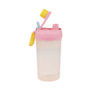 500ML BPA-Free Straw Cup Water Bottle Leak-Proof Handle for Travel School Kids Plastic Water Bottles for Camping