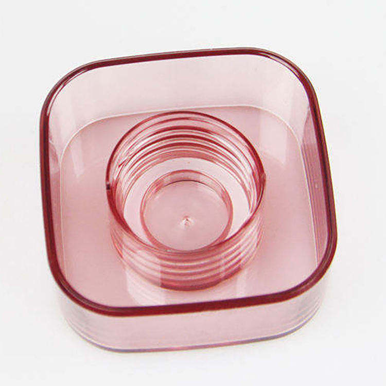 BPA Free 630ml Simple Style square Plastic Water Bottle with Carrying Cord