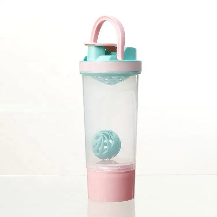 New High Appearance Level Portable Waterproof Durable Practical 20oz Wholesale Gym Sports Plastic Water Shake Bottle
