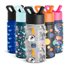 12oz 350Ml 350 Ml Cartoon Cute Plastic Water Bottle for Boys Girls Children Child Kid School