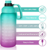 2023 New Large Capacity Bottle Motivational Transparent 1.8L Gym Sport Jug Portable Bpa Free Plastic Water Bottle