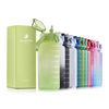 Bouteille Deau Personnalisee Botella Para Agua Plasticas 2 Litre Motivational Bottle Gym Big Capacity Water Bottles
