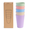 16oz Multi Color RPET Material Drinking Cup for Adult Cup Can Be Staked and Save Space Break and Chip Resistance for Carefree Du
