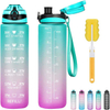 Botella De Agua Bonita Bouteilles Deau Pour Lecole Des Enfants 1L Motivationa Cute New Design Water Bottle for Adults