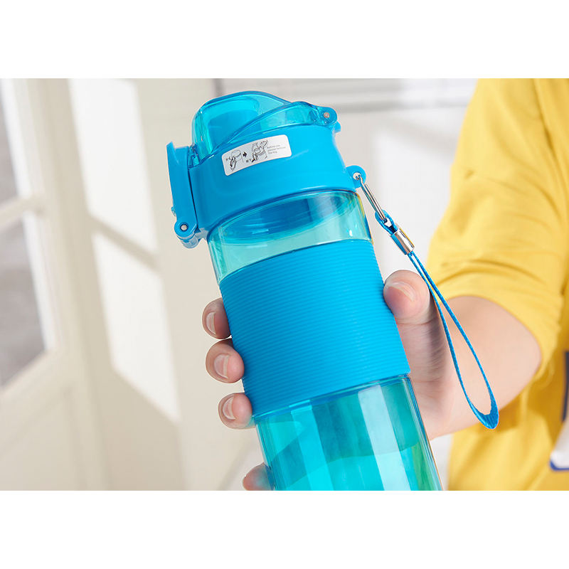 Vattenflaska High Quality 650Ml Direct Drinking Plastic Alkaline Filter Water Drink Bottle With Strap