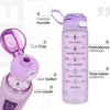 32oz Custom logo BPA Free Tritan Wide Mouth Water Bottle Sports Bottle with Handle
