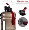 Oem Eco-Friendly Bpa Free Custom Logo 64Oz Outdoor Motivational Portable Plastic Drinking Gym Sports Water Bottle