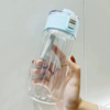 Botella De Agua De Plastico Portable Custom Bpa Free Plastic Tritan Sport Wide Mouth Water Bottle