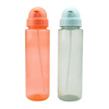 High Quality 600Ml Narrow Mouth Minimalist Leakproof Transparent Sipper Plastic Water Bottle for Kids
