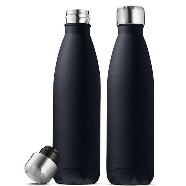 Marble Pattern Stainless Steel Insulated Cola Water Bottle Drinking Bottle Bpa Free