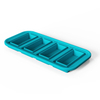 Large Freezing Tray for Soup Broth Sauce or Butter Silicone Freezer Tray with Lid